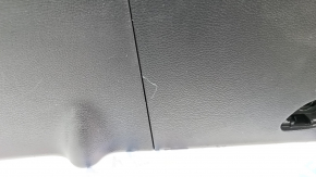 Console center armrest Dodge Durango 14-20 black, armrest 2 compartments, scratches, tear, broken mount