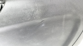 Console center armrest Dodge Durango 14-20 black, armrest 2 compartments, scratches, tear, broken mount