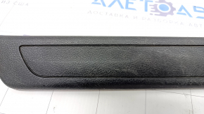 Door sill trim front left Dodge Durango 11- black, no chrome, scratches, broken mount