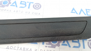 Door sill trim front left Dodge Durango 11- black, no chrome, scratches, broken mount