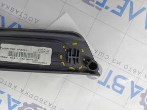 Door sill trim front left Dodge Durango 11- black, no chrome, scratches, broken mount
