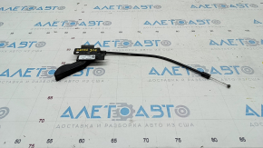 Hood lock release handle under hood BMW X5 F15 14-18 with cable