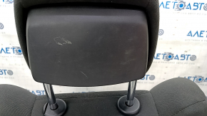 Passenger seat Dodge Durango 14-17 without airbag, black cloth, scratches on plastic