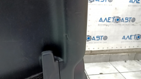 Passenger seat Dodge Durango 14-17 without airbag, black cloth, scratches on plastic