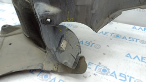 Front left fender liner rear part BMW X5 F15 14-18 cracks, deformed