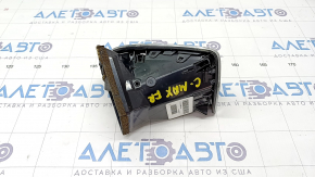 Right dashboard air duct Ford C-max MK2 13-18 black with chrome molding