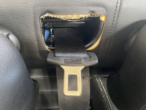 Rear row of seats 2nd row VW CC 08-17 leather black, without plug, torn, broken fastening
