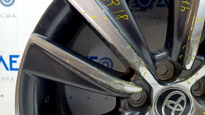 Wheel disk R18 x 7J Toyota Venza 21- LE curb, for repair