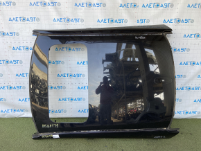 The roof of the metal Honda Insight 19-22 is sawed off, under the hatch