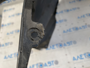 Rear bumper bare VW CC 13-17 rest, black, non-factory holes, cracked fastener