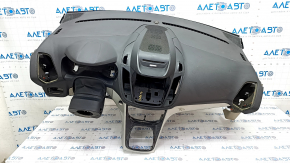 Torpedo front panel with AIRBAG Ford C-max MK2 13-18 black scratches, worn, needs cleaning