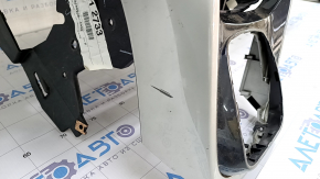 Torpedo front panel with AIRBAG Ford C-max MK2 13-18 black scratches, worn, needs cleaning
