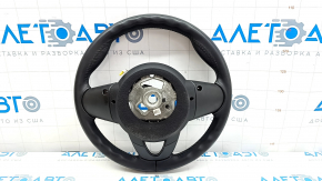 Naked steering wheel Mini Cooper F56 3d 14- leather black, with pads