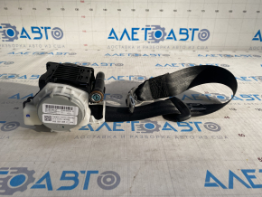 Seat belt rear right Audi A6 C7 12-18 black, rusty squib