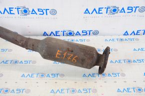 Exhaust line complete with barrel Ford Escape MK3 13 - chrome tips, flattened, studs cut off