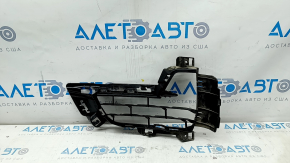 Front bumper grille right BMW X5 F15 14-18 open Pure Experience, honeycomb fracture