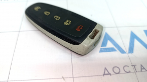 Ford C-max MK2 13-18 5-button key, chrome, worn