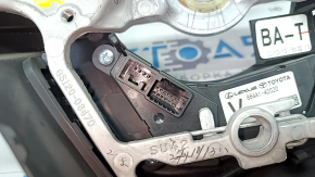 Naked steering wheel Toyota Venza 21 - black leather, heated, with steering wheel computer, scratches