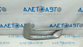 Front bumper grille trim right BMW X5 F15 14-18 gray Pure Experience, scratches