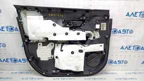 Door trim card front right Toyota Venza 21- LE, XLE black, leather