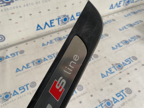 Door sill trim outer rear left Audi A6 C7 12-18 S-line scratches