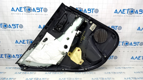 Door trim card rear right Toyota Venza 21- LE, XLE black, leather