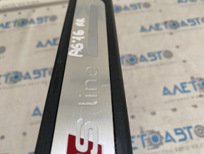 Door sill trim outer rear right Audi A6 C7 12-18 S-line scratches