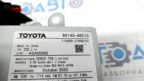 Radio tape recorder Toyota Venza 21-22 8"