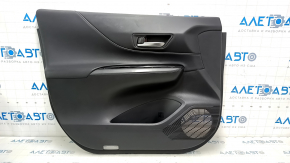 Door trim card front left Toyota Venza 21- LE, XLE black, leather