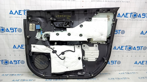 Door trim card front left Toyota Venza 21- LE, XLE black, leather