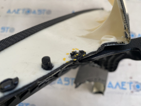 Rear window trim left Audi A6 C7 12-18 black, broken mount, scratch