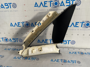 Rear window trim left Audi A6 C7 12-18 black, broken mount, scratch