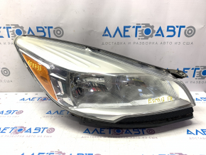 Headlight front right bare Ford Escape MK3 13-16 dorest halogen, with mount, with overlay, web, for polishing
