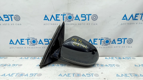 Left side mirror BMW X5 F15 14-18 9 pins, glossy mount, turn signal, heating, auto-dimming, camera, BSM, graphite