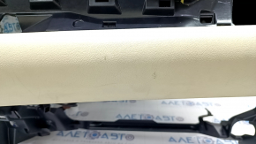 Torpedo front panel with AIRBAG Lexus ES300h ES350 13-18 black with beige overlays, for cleaning