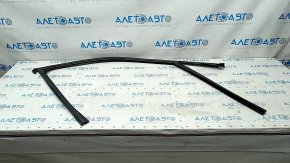 Upper door molding front left BMW X5 F15 14-18 chrome with glass seal