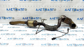 Intake pipe with catalytic converter VW Jetta 11-18 USA 1.4T with lambda probe