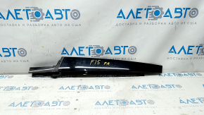 Door trim side front right BMW X5 F15 14-18 black gloss