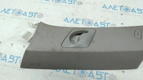 Rear pillar trim front right BMW X5 F15 14-18 gray GRAU, for dry cleaning