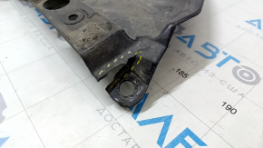 Front bumper protection Toyota Venza 21 - broken mount, tears, scuffed