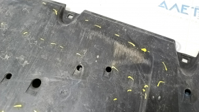 Front bumper protection Toyota Venza 21 - broken mount, tears, scuffed