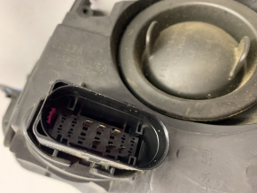 Headlight front right bare Ford Focus mk3 15-18 rest halogen, light, cobweb, for polishing, broken cap, broken mount