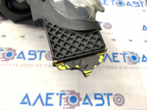 Headlight front right bare Ford Focus mk3 15-18 rest halogen, light, cobweb, for polishing, broken cap, broken mount