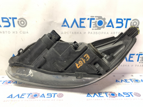 Headlight front right bare Ford Focus mk3 15-18 rest halogen, light, cobweb, for polishing, broken cap, broken mount