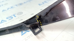 Toyota Venza 21 rear bumper molding - structure, broken fasteners, crack