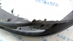 Toyota Venza 21 rear bumper lip - structure, broken fasteners, scratches