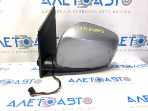 Side mirror left Dodge Grand Caravan 11-20 5 pins, heated, silver PSC, scratch, element defect