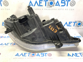 Headlight front left bare Dodge Grand Caravan 11-20 chrome, for polishing
