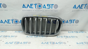 Radiator grill nostril left BMW X5 F15 14-18 Pure Excellence, sand