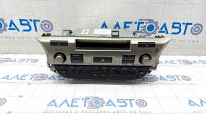 Radio tape recorder with climate control Lexus ES300h ES350 13-18 scratches on glass